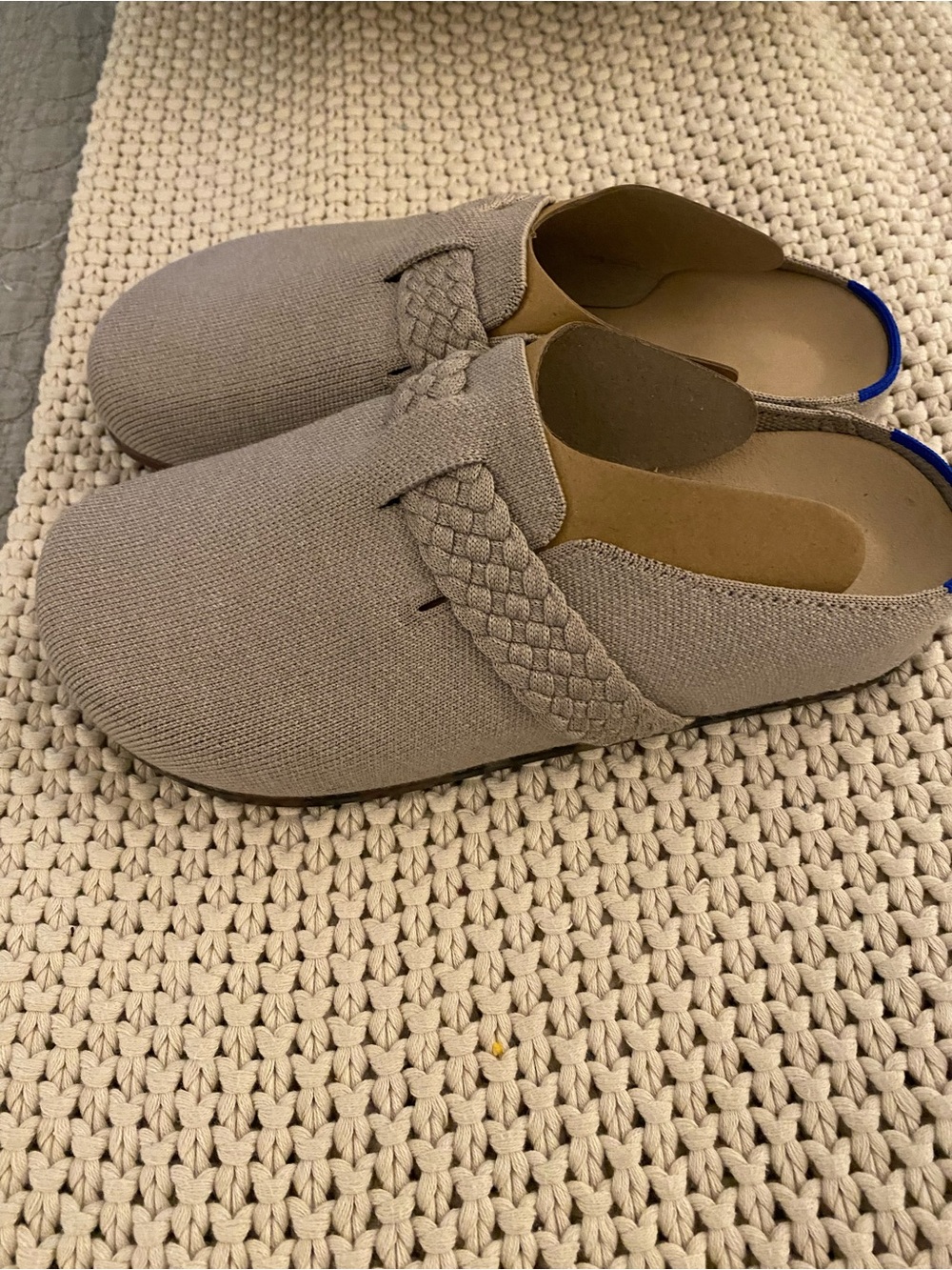 Rothy's The Braid Clog in Dove - Picture 3 of 9